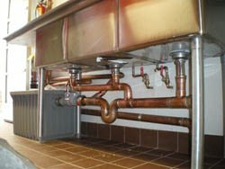 Commercial 3 Bay Sink